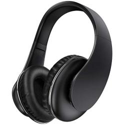 Wireless TV Headphones - Jelly Comb Over Ear Headsets with 2.4GHz RF Transmitter(Support Optical, 3.5mm AUX, RCA Audio Out), 100ft Wireless Range and Rechargeable 10 Hour Battery