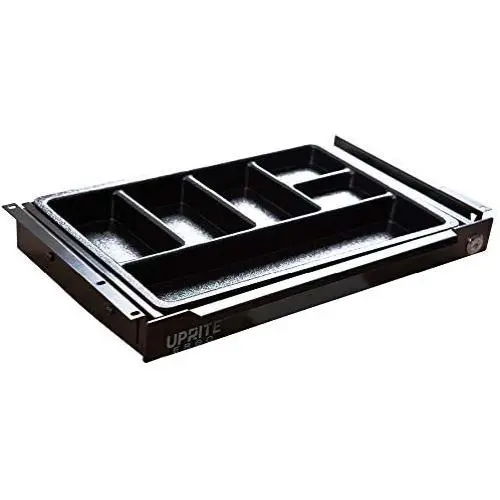 Uprite Ergo Under Desk Pen & Pencil Drawer for Height Adjustable Desks (Black)