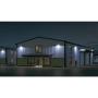 Bronze Outdoor Integrated LED Wall Pack and Area Security Light