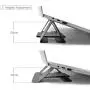 SenseAGE Double Pyramid Foldable Laptop Stand, Lightweight Laptop Stand, Anti-Slide and Portable Notebook Stand, Compatible with MacBook/MacBook Air/MacBook Pro, Tablets and Laptops up to 15”, Black SenseAGE Double Pyramid Foldable Laptop Stand, Lightweight Laptop Stand, Anti-Slide and Portable Notebook Stand, Compatible with MacBook/MacBook Air/MacBook Pro, Tablets and Laptops up to 15”, Black
