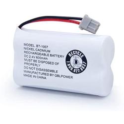 QBLPOWER BT-1007 Rechargeable Cordless Telephone Batteries Compatible with Uniden BT1007 BBTY0651101 BT904 BT-904 BT1015 BBTY0460001 BBTY0510001 BBTY0700001 Panasonic HHR-P506 HHR-P506A(Pack of 4)