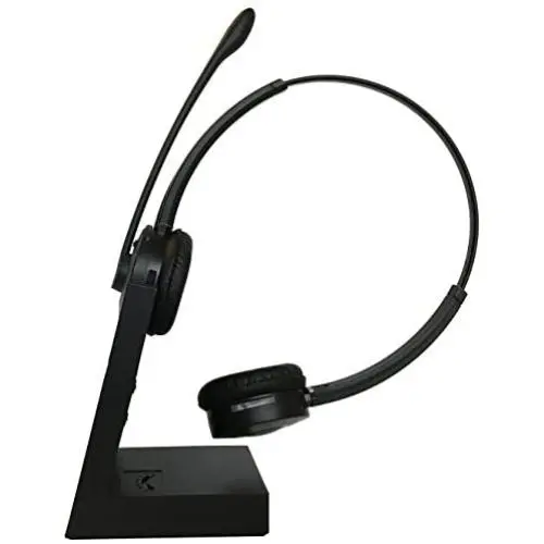 ZuM Maestro Wireless Dect Headset and Base Station for Deskphone: Bi-naural version (Stereo