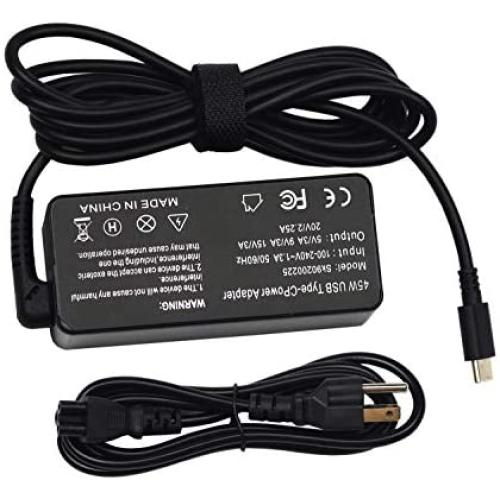 USB-C Laptop Charger 45W for Lenovo Chromebook c330 s330 c340 s340 100e 300e 500e ThinkPad T480 T480s T580 T580s E480 E580 Yoga C630 910-13 720-13 GX20N20876 GX20M33579 4X20E75131A Supply Cord USB-C Laptop Charger 45W for Lenovo Chromebook c330 s330 c340 s340 100e 300e 500e ThinkPad T480 T480s T580 T580s E480 E580 Yoga C630 910-13 720-13 GX20N20876 GX20M33579 4X20E75131A Supply Cord