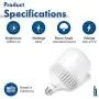 Hyperikon LED Light Bulb 45W=250W, High Efficiency Corn Bulb, Omnidirectional, E26 Base, UL, Crystal White, 4 Pack
