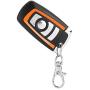 Car Anti-theft Security Alarm，ABS 12V 125DB Anti-trimming and Waterproof Burglar System with Double Color Remote Control and Shock Sensor for Motorbike, Bike, Tricycle etc