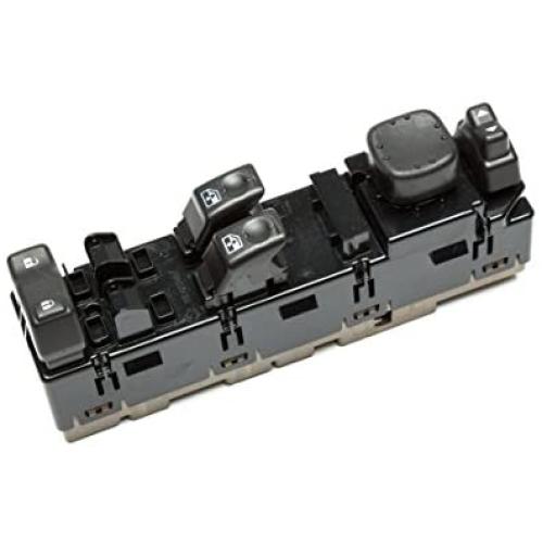 GM Genuine Parts 15883318 Front Driver Side Door Lock and Window Switch with Mirror Switch and Module