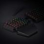 Redragon K585 DITI One-Handed RGB Mechanical Gaming Keyboard, Type-C Professional Gaming Keypad with 7 Onboard Macro Keys, Detachable Wrist Rest, 42 Keys