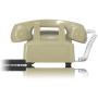 Opis 60s Cable with Classic United States Rotary Dial Inlay: Designer Retro Phone/Rotary Dial Telephone/Retro Style Phone/Vintage Telephone/Classic Desk Phone with Rotary Dialler (Cream)