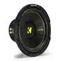 Kicker CompC Single 10 Inch 500 Watt Max Dual Voice Coil 4 Ohm Car Subwoofer