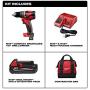 Milwaukee 2801-21P M18 18-Volt Lithium-Ion Compact Brushless Cordless 1/2 in. Drill/Driver Kit