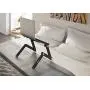 Laptop Table Stand Adjustable Riser: Portable with Mouse Pad Fully Ergonomic Mount Ultrabook MacBook Gaming Notebook Light Weight Aluminum Black Bed Tray Desk Book Fans Up to 17 inch