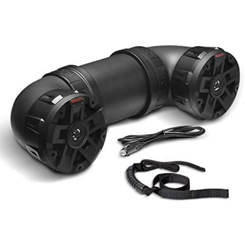 BOSS Audio Systems ATVB6.5R ATV UTV Weatherproof Sound System - 6.5 Inch Speakers, 1 Inch Tweeters, Built-in Amplifier, Bluetooth, Rechargeable Battery, Easy Installation for 12 Volt Vehicles BOSS Audio Systems ATVB6.5R ATV UTV Weatherproof Sound System - 6.5 Inch Speakers, 1 Inch Tweeters, Built-in Amplifier, Bluetooth, Rechargeable Battery, Easy Installation for 12 Volt Vehicles