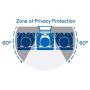 3M Privacy Filter for 24'' Widescreen Monitor (16:10) (PF240W1B)