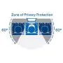 3M Privacy Filter for 22.0 Inch Widescreen Monitor, Reversible Gloss/Matte, Reduces Blue Light, Screen Protection, 16:9 Aspect Ratio (PF220W1B)