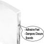 AMT Acrylic Monitor Stand Clear Monitor Stand Clear Monitor Riser Laptop/PC/Multimedia Monitor Stand for Home Office (Small)