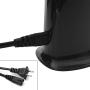 USB Tower Power Adapter 6-Port Smart IC Tech Charging Station with Quick Charge 2.1 for Phone, Tablets, and More (Black)