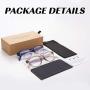 Blue Light Blocking Reading Glasses for Women Men, Fashion Computer Glasses-1.0