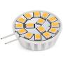 Kohree G4 LED Bulb 12V AC/DC Bi-Pin Base Ceiling Recessed Puck Light Bulb LED Replacement Halogen Bulb 20W Equivalent for RV Camper Trailer Motorhome 5th Wheel, Marine Boat (2 Watt, Warm White) 4 Pack
