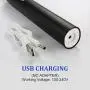 Sonic Electric Toothbrush for Adults and Teens 5 Modes with 2 Mins Build in Timer 6 Hours Charge 100 Day Use Electric Travel & Portable Toothbrush with 2 Brush Heads