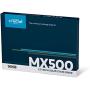 Crucial MX500 500GB 3D NAND SATA 2.5 Inch Internal SSD, up to 560MB/s - CT500MX500SSD1