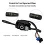 Multi-Function Combination Switch for Steering Wheel Fit for Isuzu NPR NQR GMC, 8973640740, Used to Control The Turn Signal Light Switch & Wiper Dimmer Column Stalk Switch, Combination Control Switch