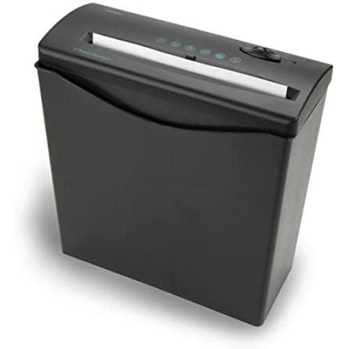 Royal JS55BASKET 5-Sheet Strip Cut Shredder with Plastic Basket