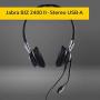 Jabra 2400 II USB DUO CC Wired Headset for Softphone with Noise Cancelling Microphone, Optimized for Unified Communication