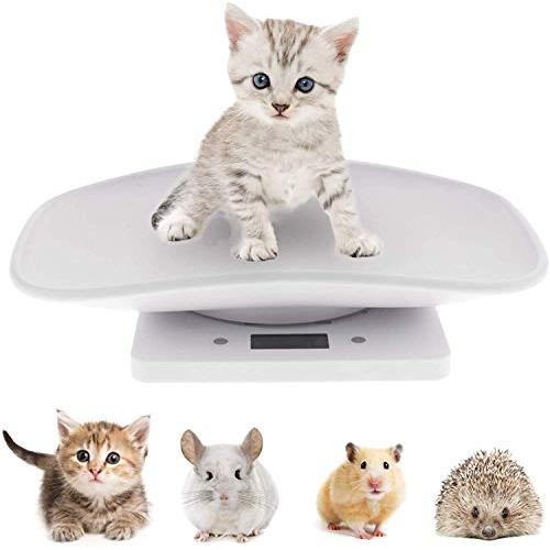 Digital Pet Scale Baby Scale Food Weight Mini Scale LCD Electronic Scales for Measure Small Dog Cat Small Animals Pet Food (Mini Pet Scale)