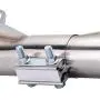 EVIL ENERGY 2.25 Inch 2 1/4 Butt Joint Exhaust Band Clamp Sleeve Stainless Steel