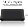 Cambridge Soundworks OontZ Angle 3 (3rd Gen) - Bluetooth Portable Speaker, Louder Volume, Crystal Clear Stereo Sound, Rich Bass, 100 Foot Wireless Range, Microphone, IPX5, Bluetooth Speakers (Black)