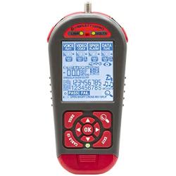 Triplett LVPRO20 Upgradeable Cable Tester with 6 Tester Apps for all Wire Types (COAX, CAT5/5e/6/6a/7, Shielded/Unshielded)