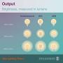 SYLVANIA CFL T2 Twist Light Bulb, 60W Equivalent, Efficient 13W, E26 Medium Base, 6500K Daylight, 3 pack
