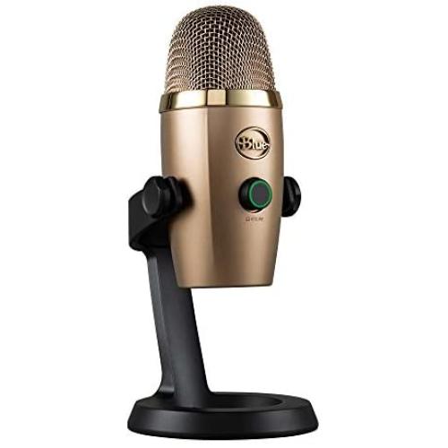 Blue Yeti Nano Premium USB Mic for Recording and Streaming - Cubano Gold