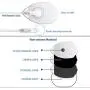24 Modes Best tens EMS nmes Unit Machines Electric Electron Electronic Pulse Back Neck Legs Massagers Handheld for Back Neck Shoulder Knee Pain tmj Replacement Pads HealthmateForever BM24AB