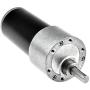 ICQUANZX DC Worm Gear Motor 12V 16r High Torque Turbine Electric Gearbox Motor Self-locking Reversed Mini Engine Geared Motor for DIY Robot Door Lock Curtain Machine (12V)