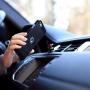 Bulls Eye Magnetic Cradle-Less Hinge Technology Worlds Smallest Ball Head Type car Mobile Holder Rosegold (Product of South Korea)