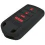 Coolbestda 2Pcs 4Buttons Keyless Entry Remote Fob Case Skin Cover Protector for Acura MDX TL TLX ZDX RDX TSX RL ZD IL M3N5WY8145 (Not fit Engine Hold FOB)