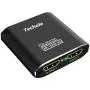 HDMI Splitter 1 in 2 Out - Techole 4K Aluminum Ver1.4 HDCP, Powered HDMI Splitter Supports 3D 4K@30HZ Full HD1080P for Xbox PS4 PS3 Fire Stick Roku Blu-Ray Player Apple TV HDTV