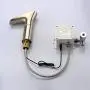 Gangang Led Automatic Touchless Sensor Waterfall Bathroom Sink Hot and Cold Faucet with Temerature Adjust Valve(waterfull A)