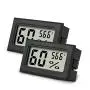 Mini Hygrometer Thermometer 2PCS Mini Digital Humidity Gauge, AikTryee Hygrometer Indoor Humidity Monitor, Temperature Humidity Gauge Meter for Humidors, Greenhouse, Garden, Cellar, Closet, Etc Mini Hygrometer Thermometer 2PCS Mini Digital Humidity Gauge, AikTryee Hygrometer Indoor Humidity Monitor, Temperature Humidity Gauge Meter for Humidors, Greenhouse, Garden, Cellar, Closet, Etc
