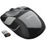 Logitech M525 Wireless Mouse – Long 3 Year Battery Life, Ergonomic Shape for Right or Left Hand Use, Micro-Precision Scroll Wheel, and USB Unifying Receiver for Computers and Laptops, Black/Gray
