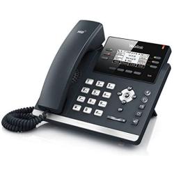 Yealink Ultra-Elegant IP Phone SIP-T41P PoE, Power Supply Not Included (Renewed)