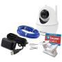Swann Smart Home Security WiFi Camera, 1080p Wireless Indoor Surveillance, 2 Way Audio, Infrared Night Vision, Motion Sensor + Siren | Baby Monitor, Nanny, and Dog Cam with Phone App