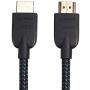 Amazon Basics Nylon-Braided 4K, 18Gbps HDMI to HDMI Cable, 3 Foot