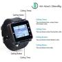 Retekess T128 Caregiver Pager,Nurse Call System,Sound Alert,Help Button,1 PC Watch Pager,5 PCS TD009 Call Buttons for Elderly,Patient,Disable