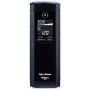 CyberPower CP1500AVRLCD Intelligent LCD UPS System, 1500VA/900W, 12 Outlets, AVR, Mini-Tower Black