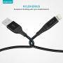 iPhone Charger 6ft (2-Pack), Apple MFi Certified Lightning Cable, Braided Nylon High-Speed iPhone Cable for iPhone 11/11 Pro/11 Pro Max/X/XS/XR/XS Max/8/7/6/5S/SE, AirPods/Pro, iPad Mini/Air - Black