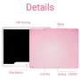 15 Inch LCD Writing Tablet, CouHaP Doodle Board Electronic Writing Pad Gift for Kids & Adults Suitable for Home, School, Dorm Office Use (Pink)