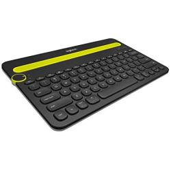 Logitech Bluetooth Multi-Device Keyboard K480 – Black – Works with Windows and Mac Computers, Android and iOS Tablets and Smartphones