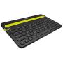 Logitech Bluetooth Multi-Device Keyboard K480 – Black – Works with Windows and Mac Computers, Android and iOS Tablets and Smartphones
